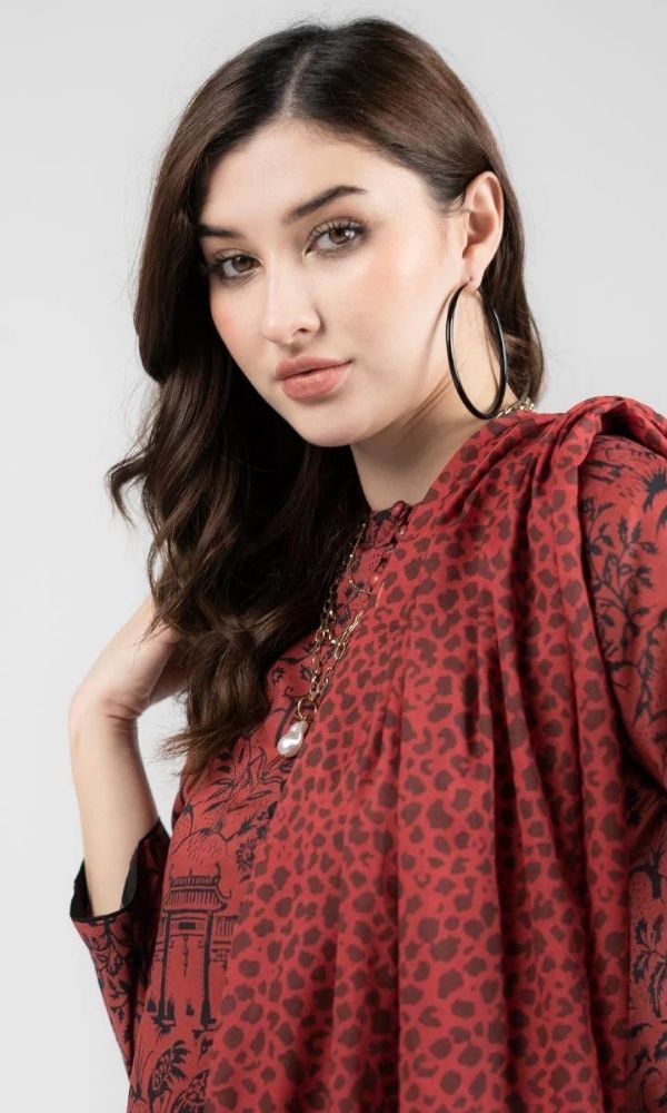 Lawn 3pc unstitched digital printed suit