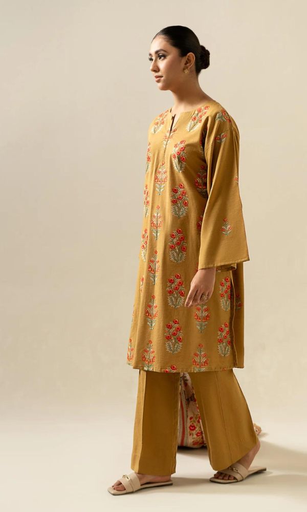 Lawn 3pc unstitched heavy embroidered suit