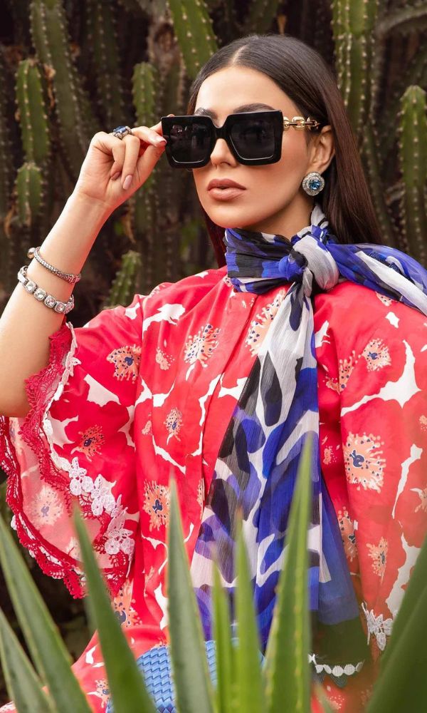 Lawn 3pc unstitched digital printed suit