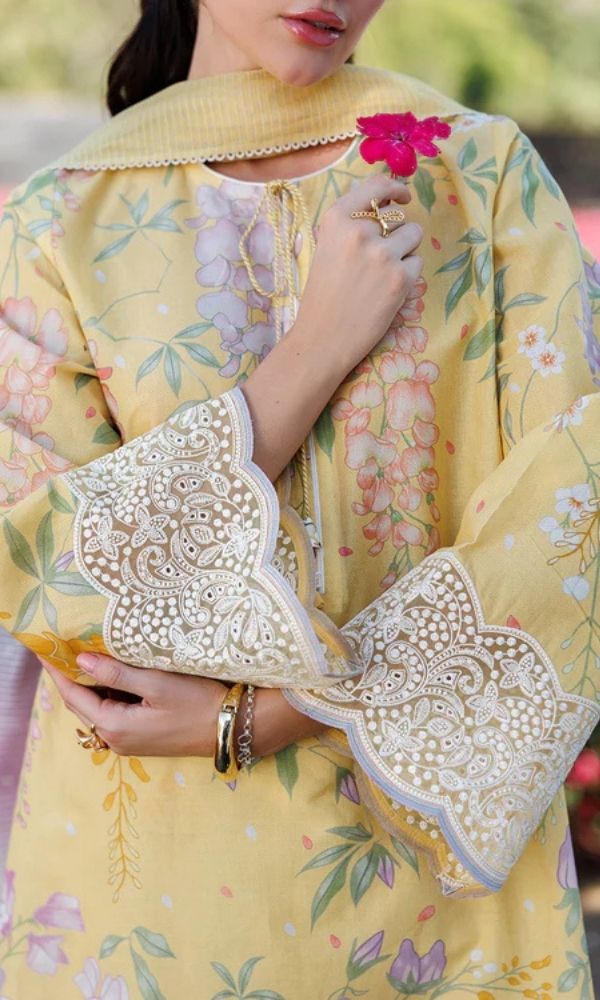 Lawn 3pc usntitched digital printed suit