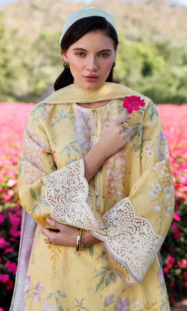 Lawn 3pc usntitched digital printed suit