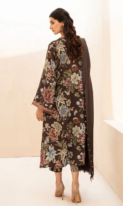 Khaddar 3pc unstitched digital printed suit