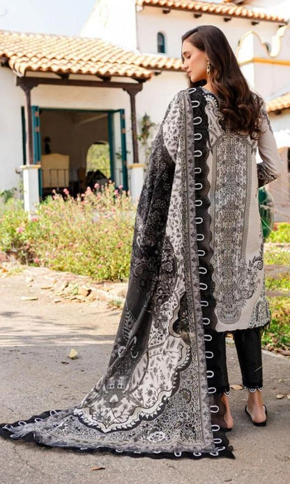 Lawn 3pc digital printed suit