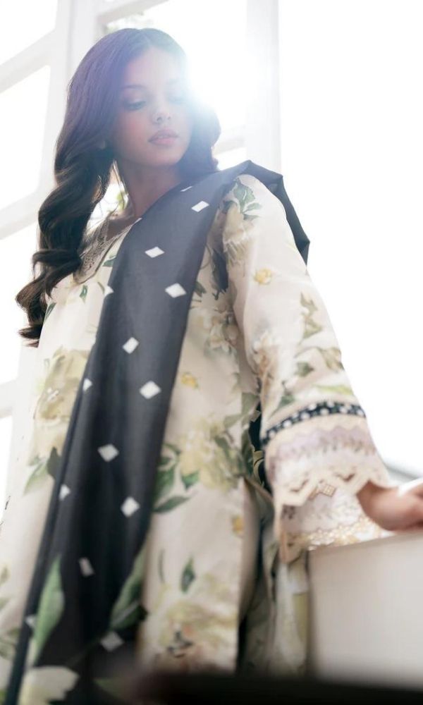 Lawn unstitched 3pc digital printed collection