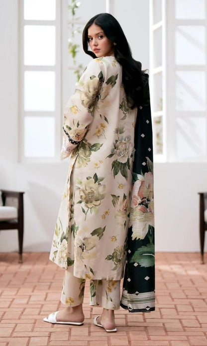 Lawn unstitched 3pc digital printed collection