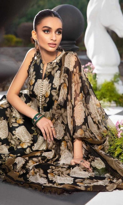 Lawn 3pc digital printed suit