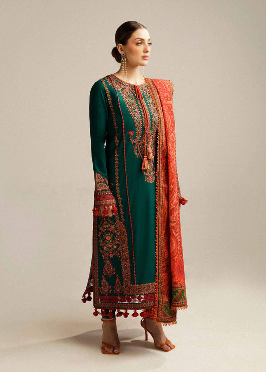 Lawn 3pc unstiched summer embroidered collection