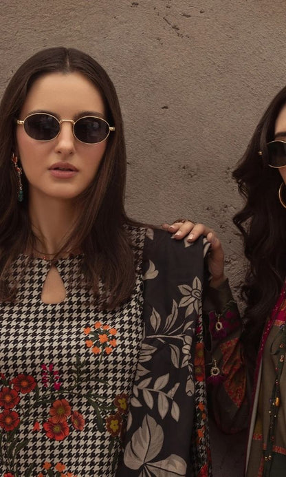 Khaddar 3pc unstitched digital printed suit