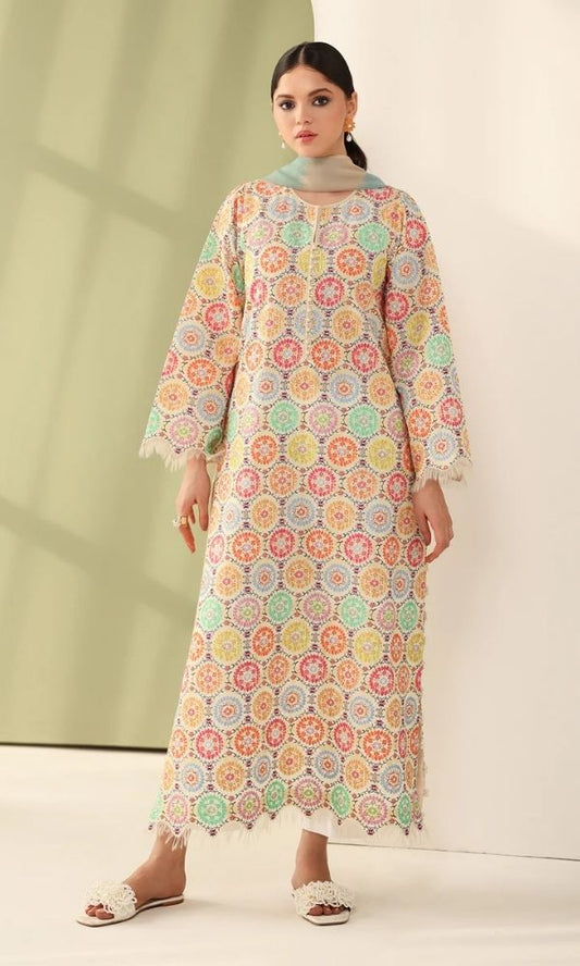 Lawn 3pc usntitched digital printed suit