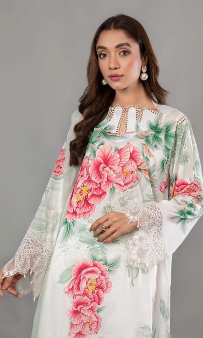 Lawn 3pc unstitched digital printed suit