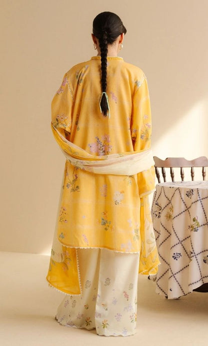 Lawn 3pc unstitched luxury digital printed suit