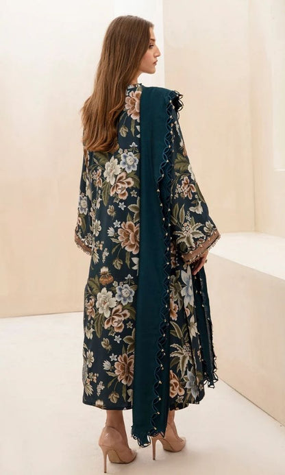 Khaddar 3pc unstitched digital printed suit