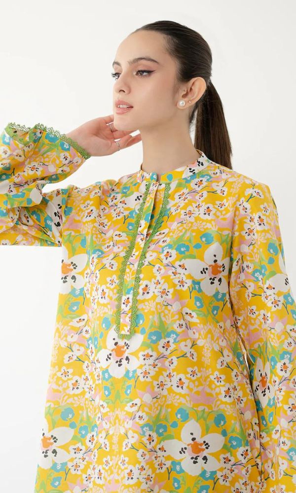 Lawn 2pc digital printed suit