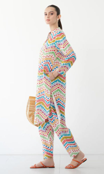 Lawn 2pc unstitched digital printed suit