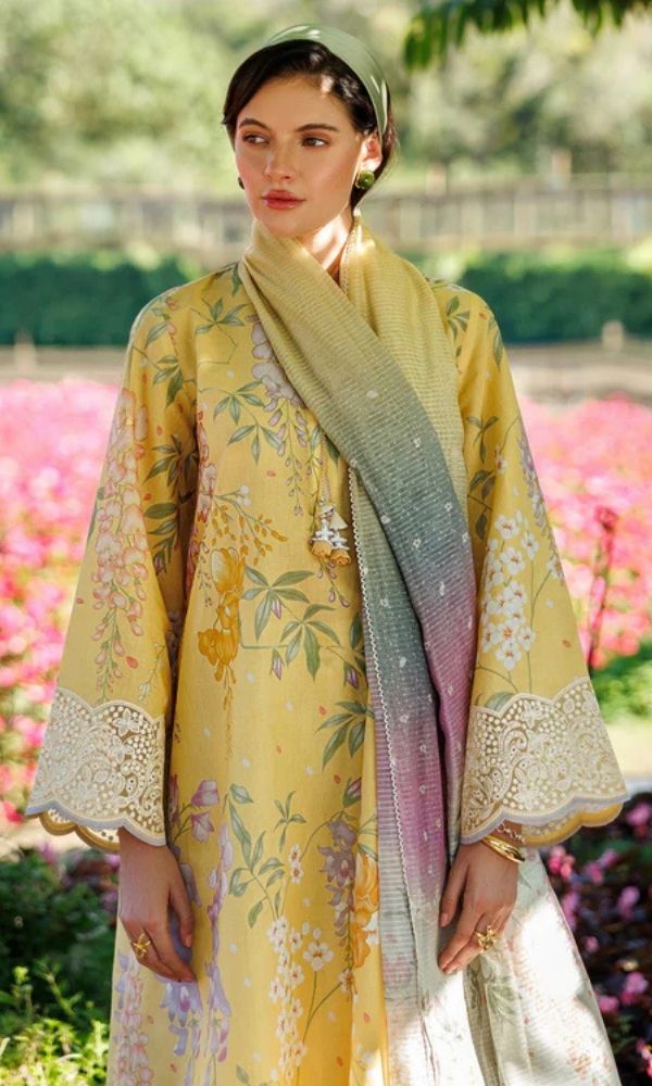 Lawn 3pc usntitched digital printed suit