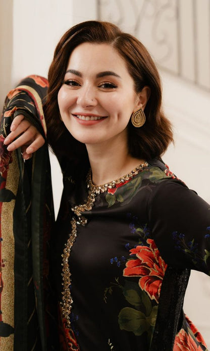 Khaddar 3pc unstitched digital printed suit