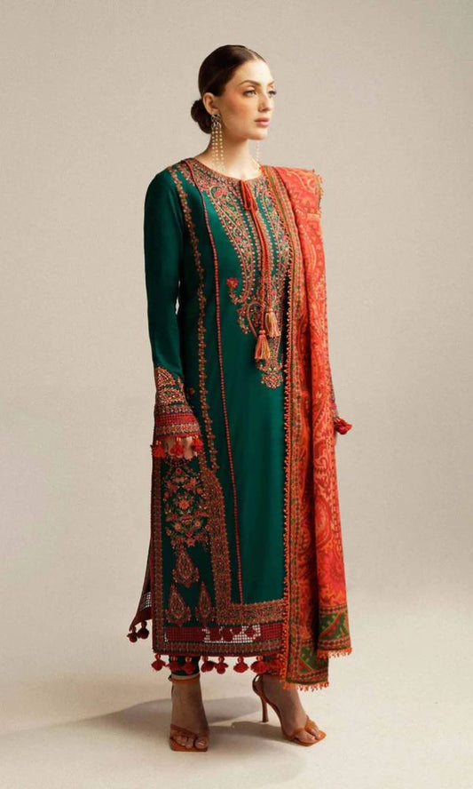 Lawn 3pc unstiched summer embroidered collection